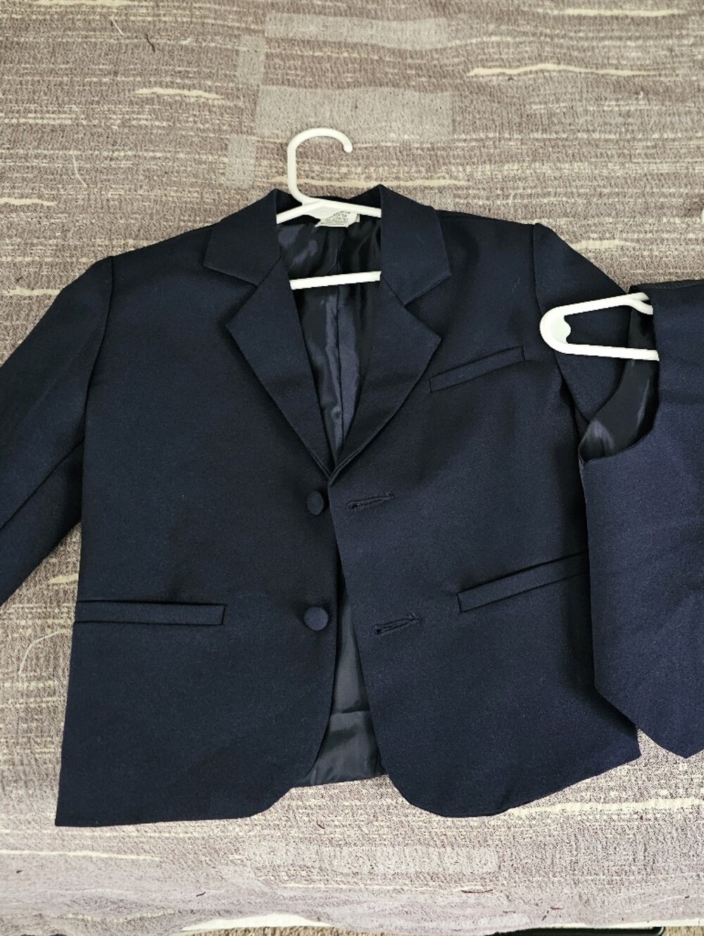 Peanut Butter Collection Boys 3-Piece Formal Suit Set - Navy Blue - Size 2T